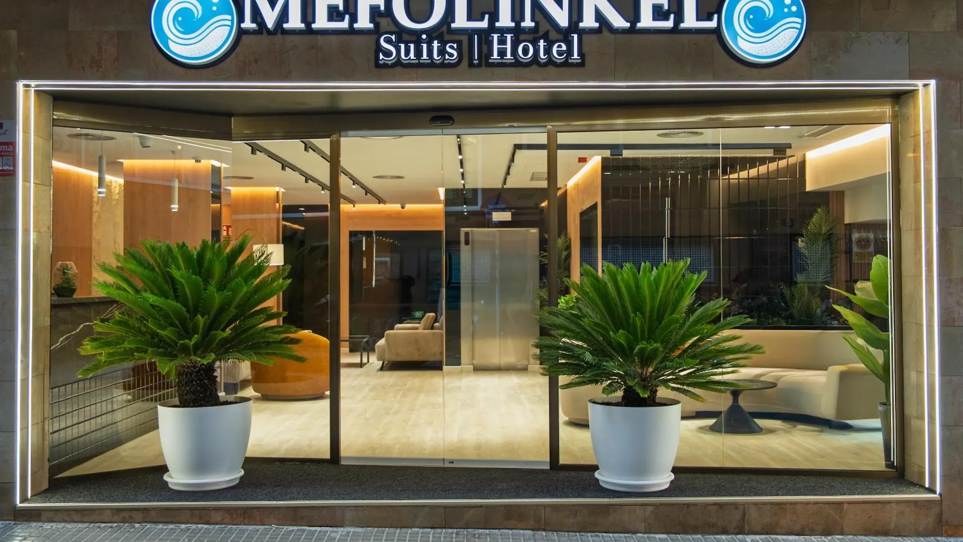 Hotel Mefolinkel Suits location